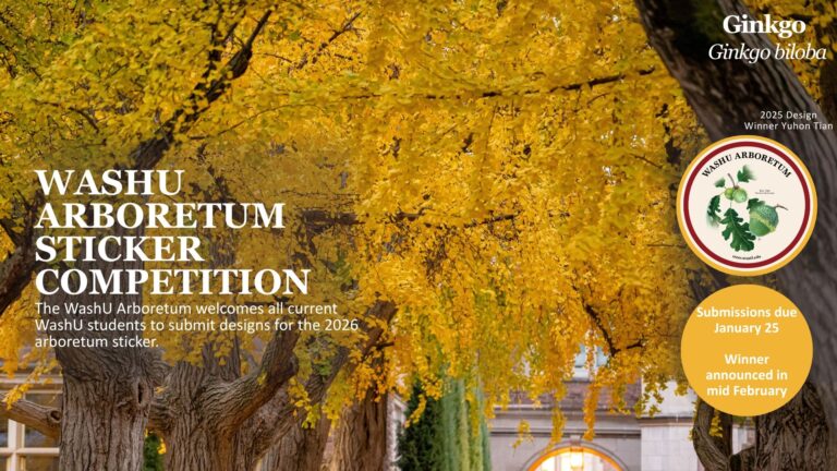 2026 Arboretum Sticker Competition announced